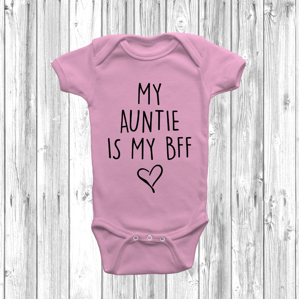 Get trendy with My Auntie Is My BFF Baby Grow - Baby Grow available at DizzyKitten. Grab yours for £8.45 today!