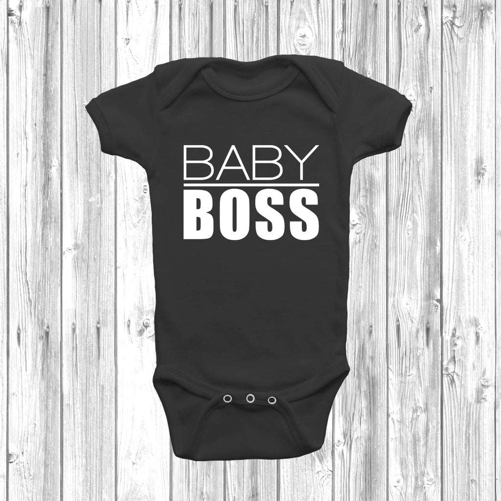 Get trendy with Baby Boss Baby Grow - Baby Grow available at DizzyKitten. Grab yours for £8.45 today!