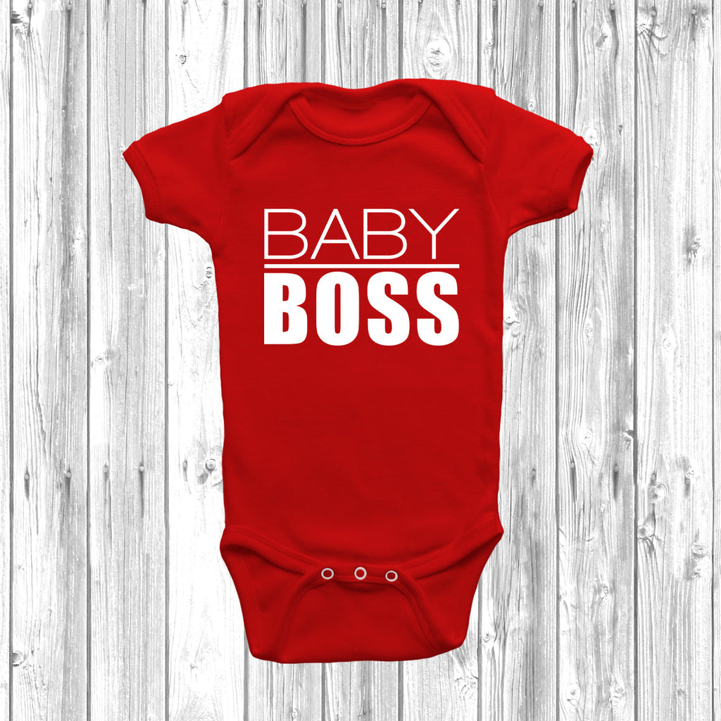 Get trendy with Baby Boss Baby Grow - Baby Grow available at DizzyKitten. Grab yours for £8.45 today!