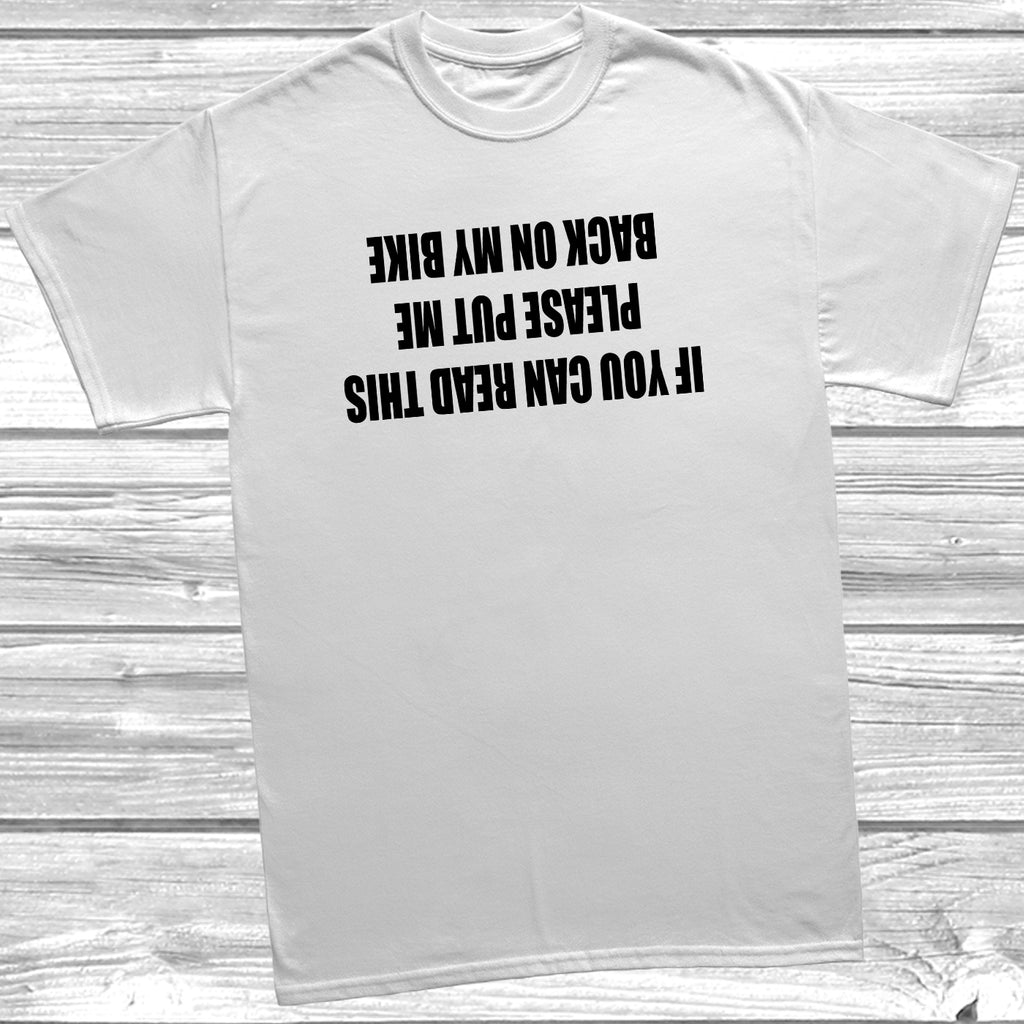Soft cotton cycling t-shirt for road and mountain bikers