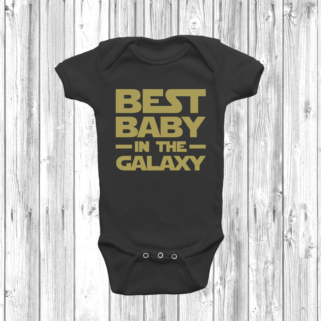 Get trendy with Best Baby In The Galaxy Baby Grow - Baby Grow available at DizzyKitten. Grab yours for £7.95 today!