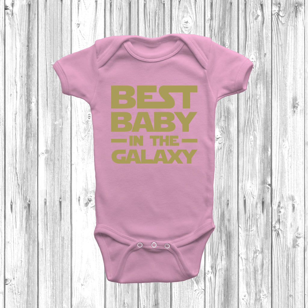 Get trendy with Best Baby In The Galaxy Baby Grow - Baby Grow available at DizzyKitten. Grab yours for £7.95 today!