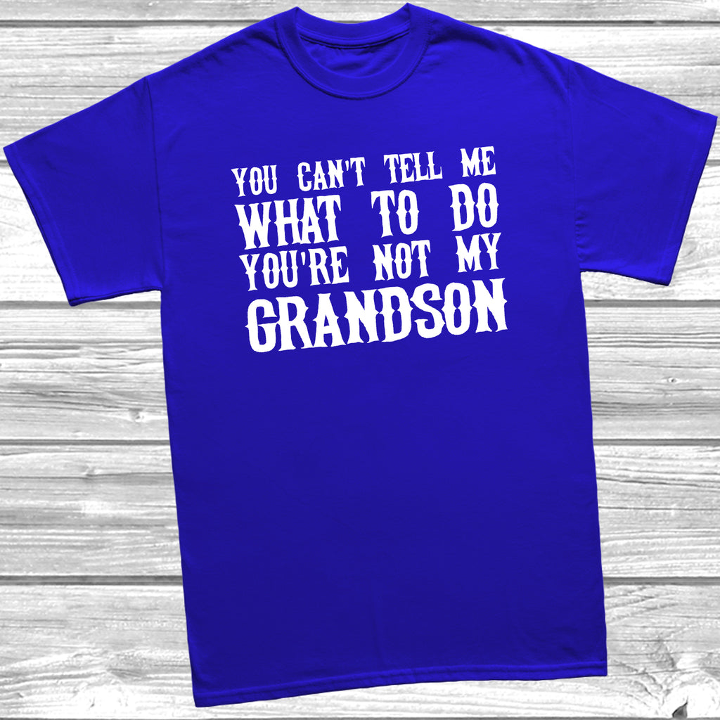 Grandson gift t shirt available in multiple colours and sizes