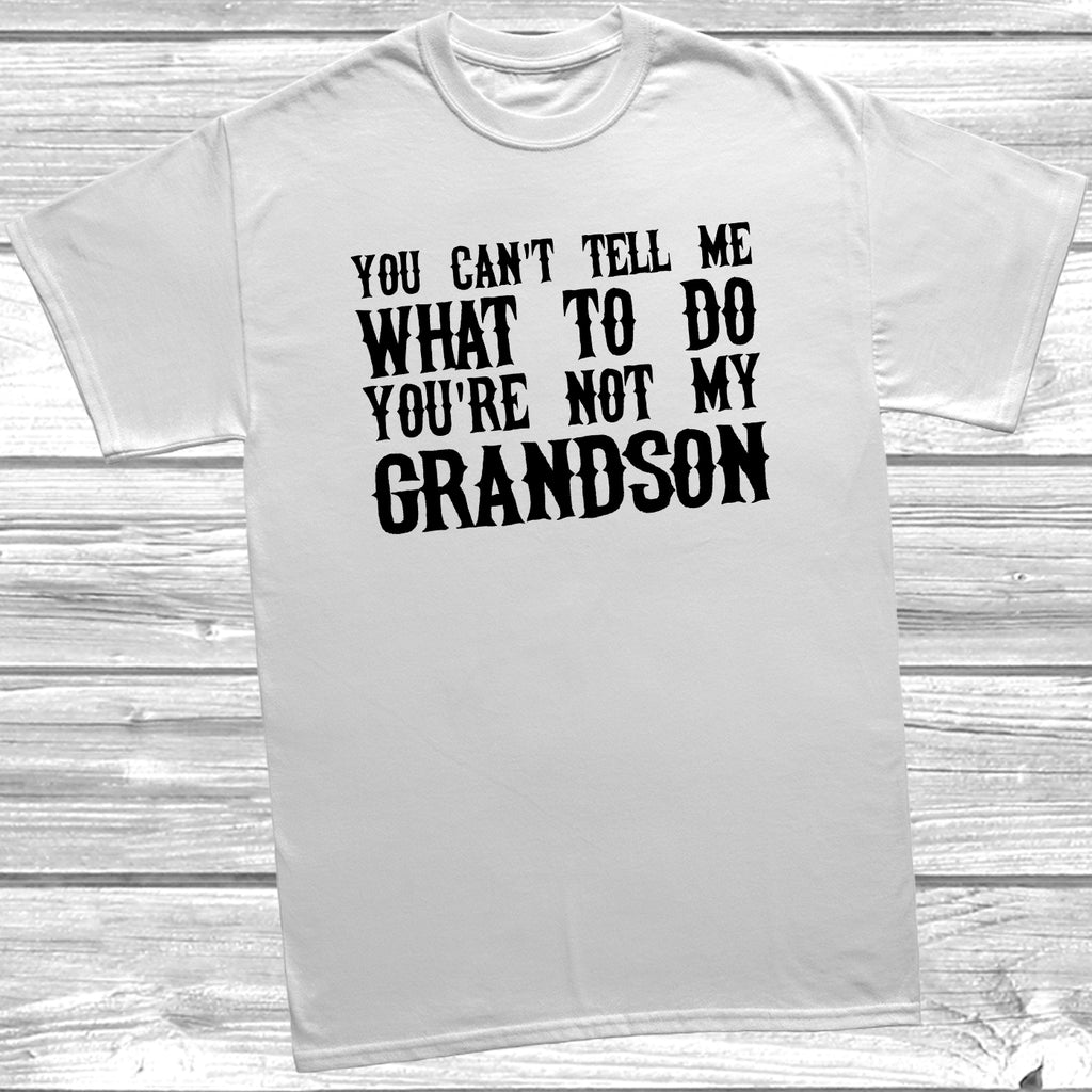 Soft feel funny grandad slogan tee with relaxed modern fit