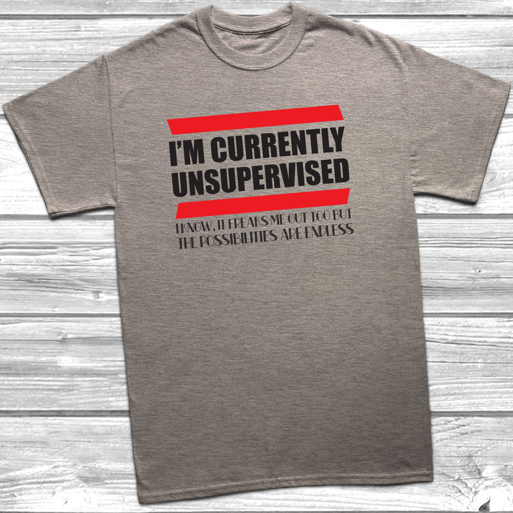 funny gift for him unsupervised shirt