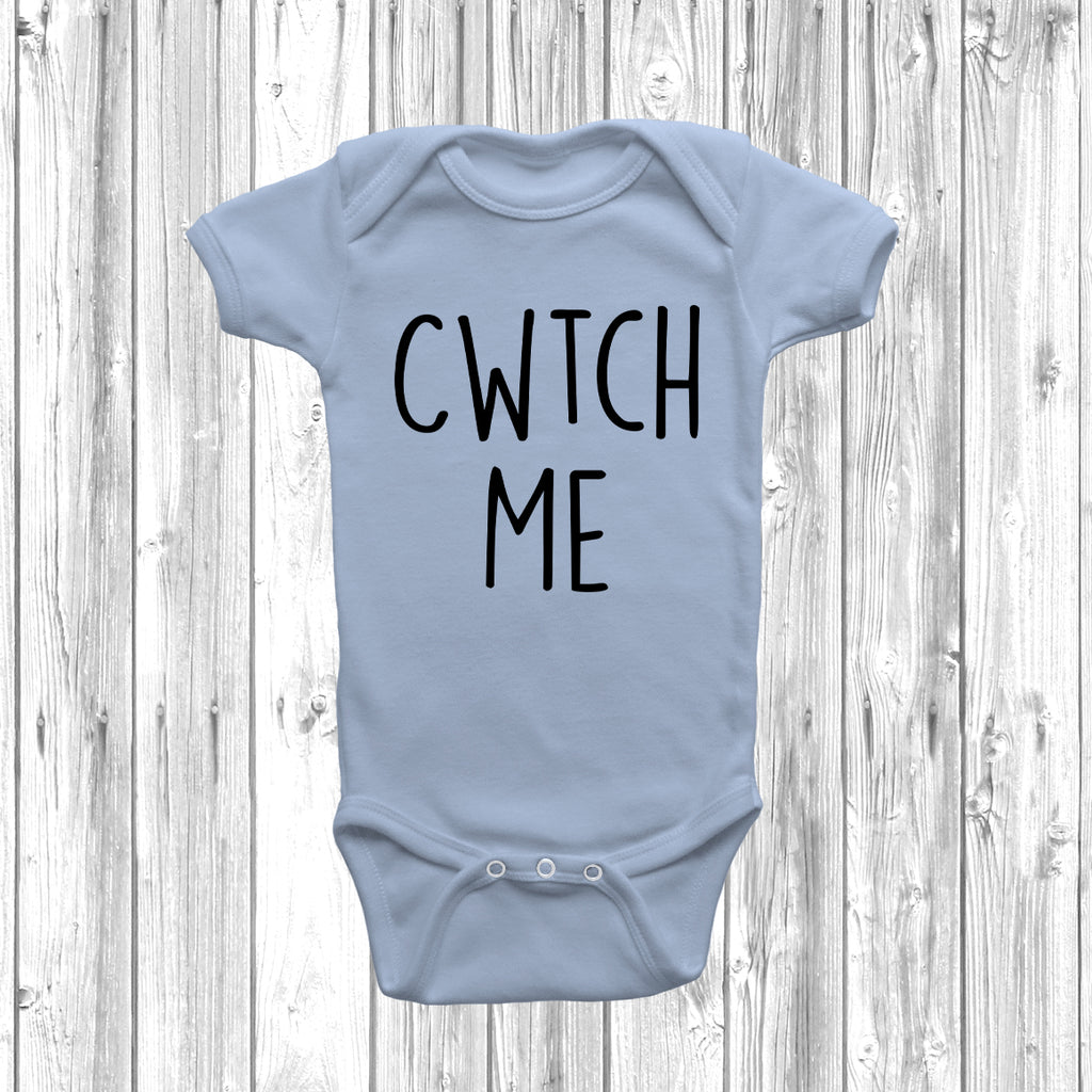 Get trendy with Cwtch Me Baby Grow - Baby Grow available at DizzyKitten. Grab yours for £7.95 today!