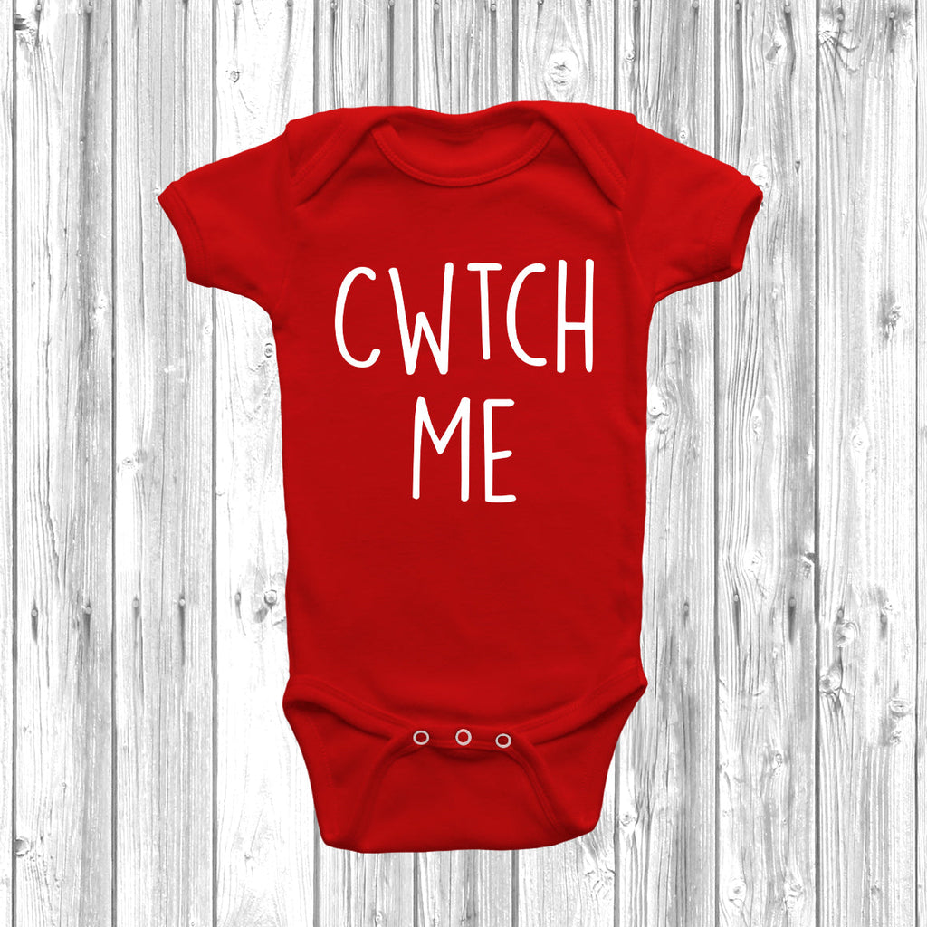 Get trendy with Cwtch Me Baby Grow - Baby Grow available at DizzyKitten. Grab yours for £7.95 today!