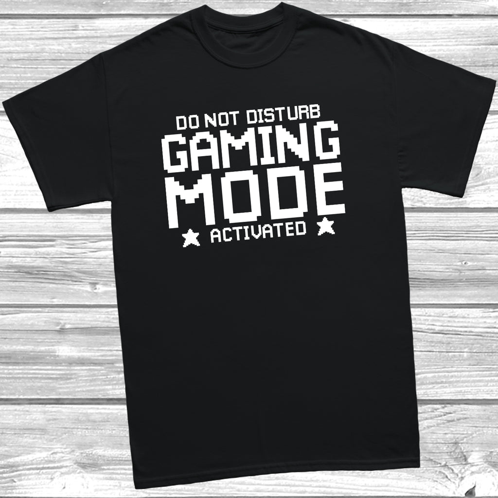 Do Not Disturb Gaming Mode Activated kids gaming t shirt design