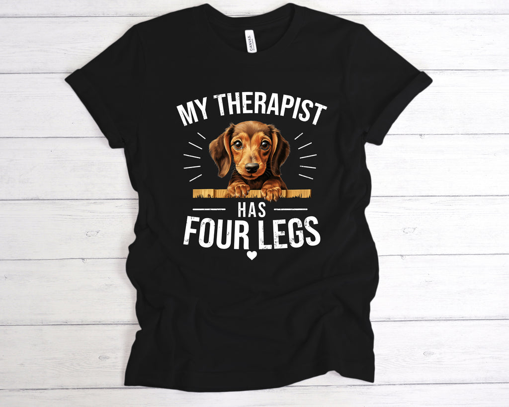 Funny sausage dog lover graphic t shirt
Dachshund owner gift cotton t shirt