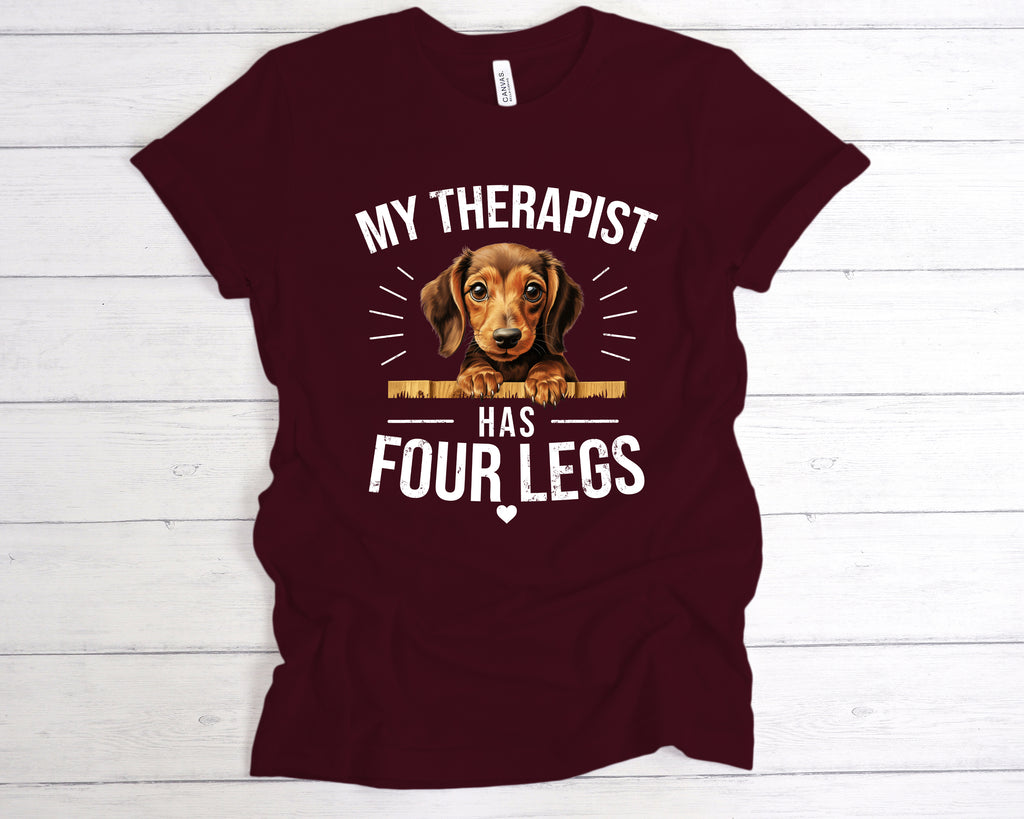 Comfortable cotton Dachshund lover shirt