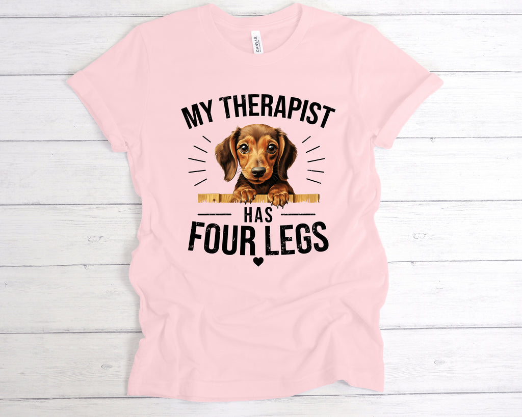 Dog dad gift with Dachshund artwork