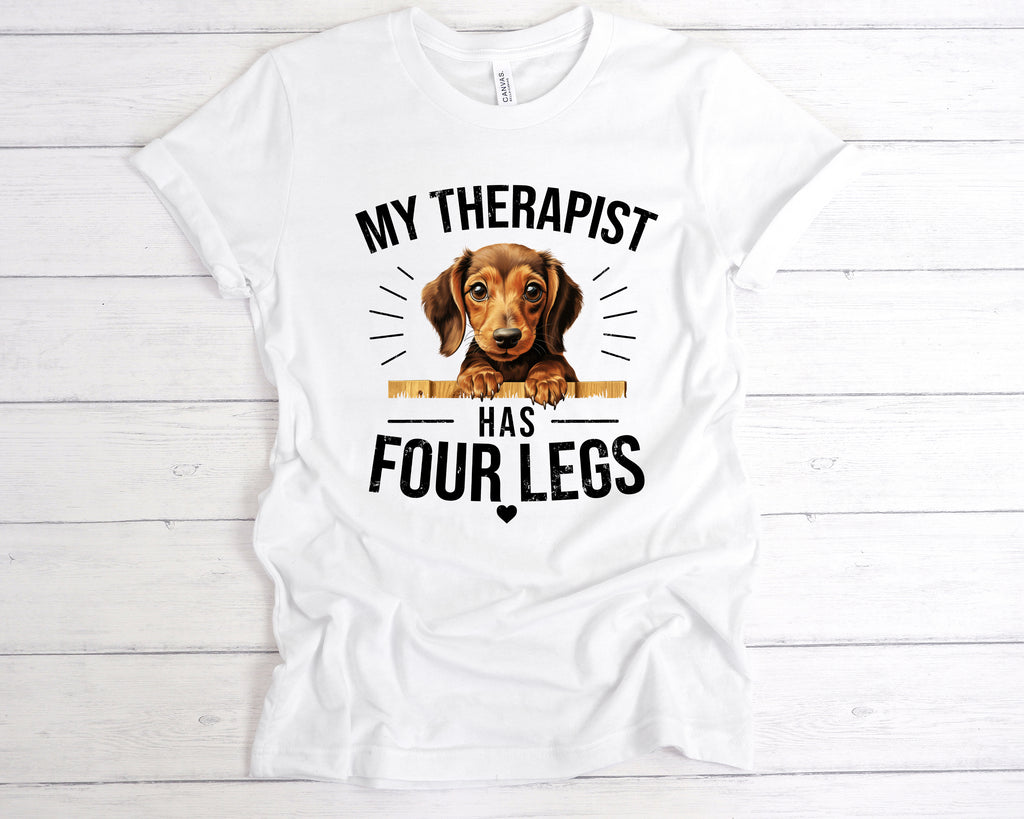 Cute Dachshund t shirt for everyday wear