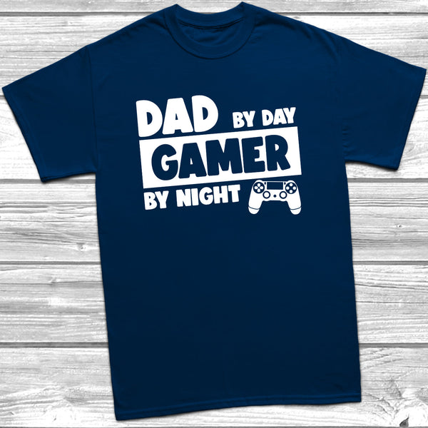 Dad By Day Gamer By Night T-Shirt