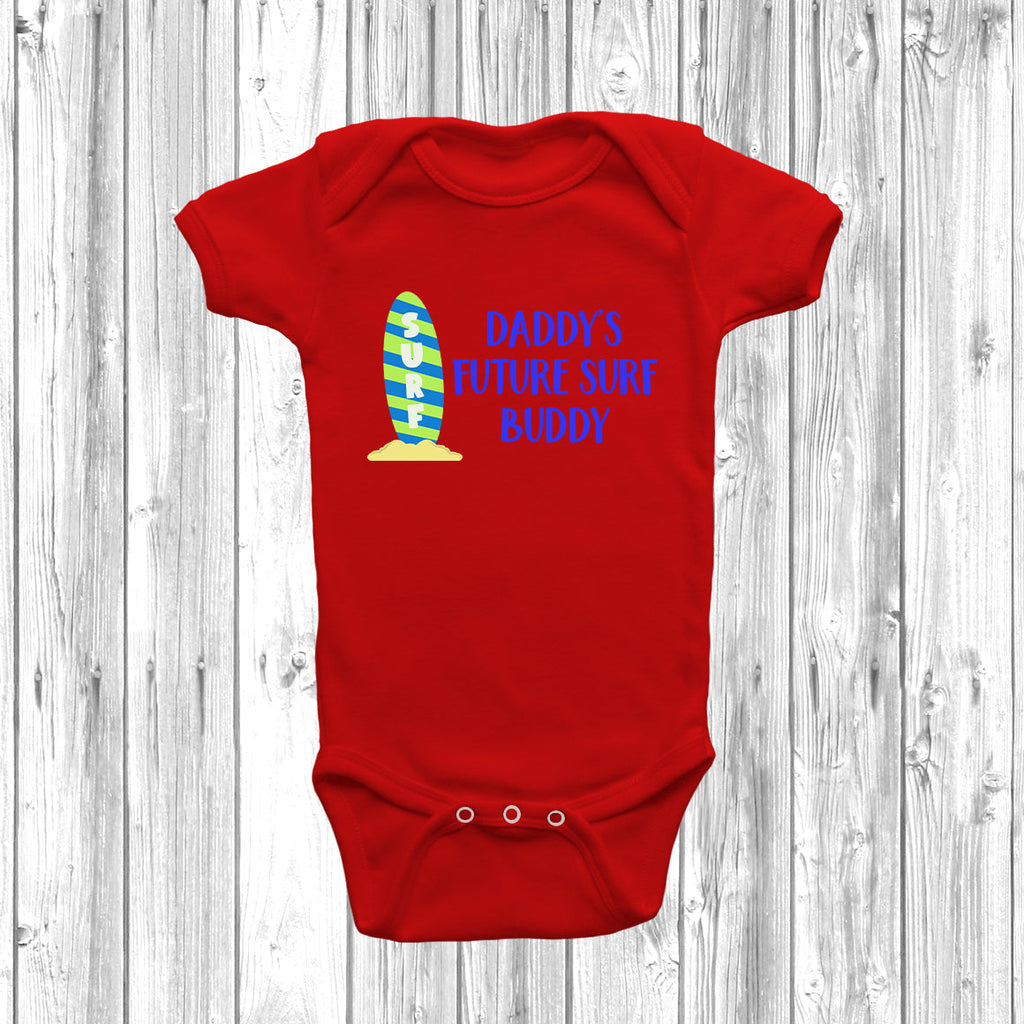 Get trendy with Daddy's Future Surf Buddy Baby Grow - Baby Grow available at DizzyKitten. Grab yours for £9.99 today!