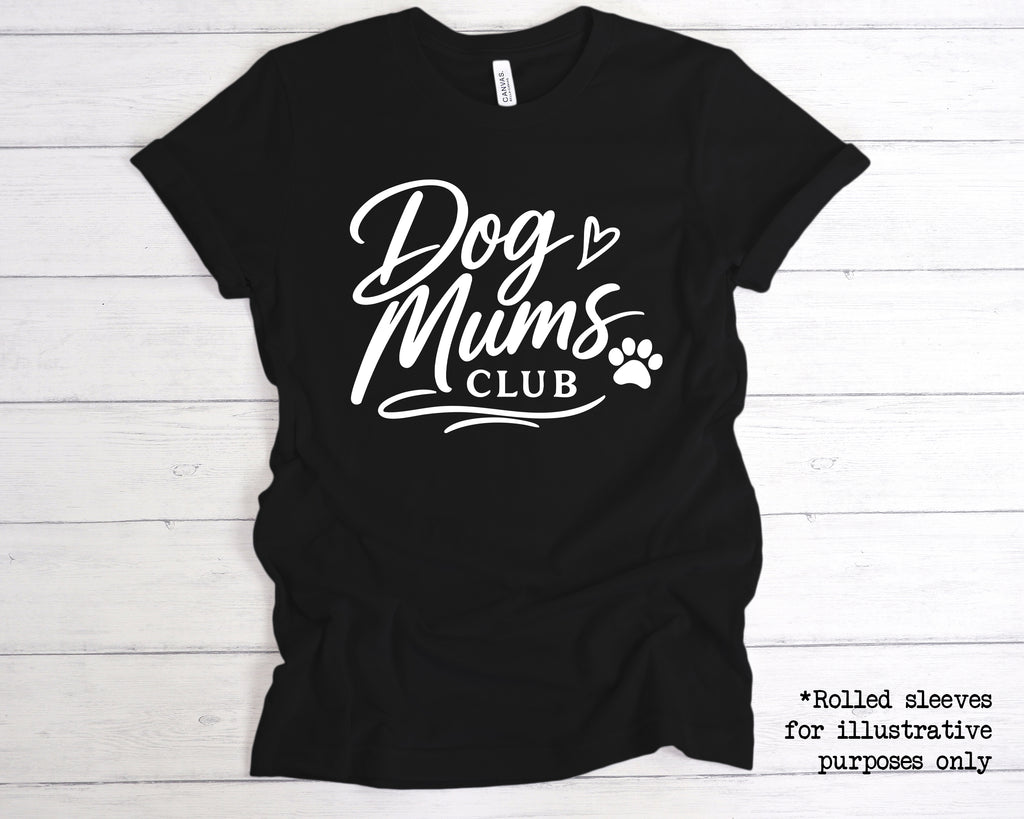 dog mums club t shirt mothers day gift for dog mum
