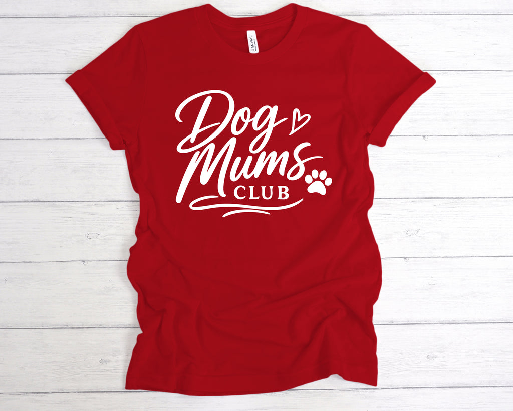 dog mum life t shirt dog mums club slogan design