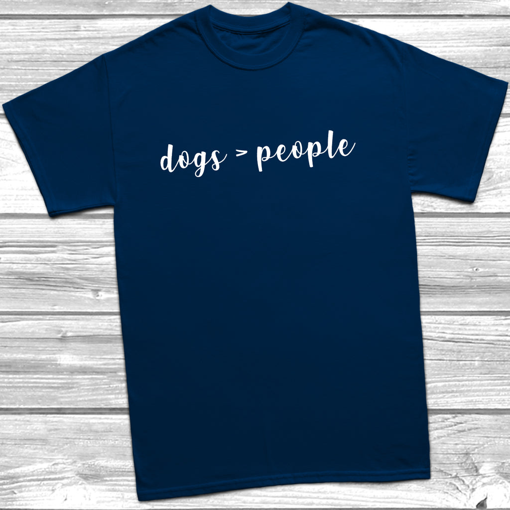 Comfortable unisex dog humour tshirt with relatable slogan inspired wording