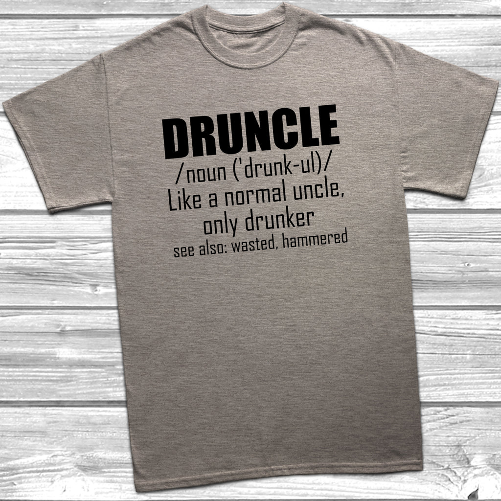 drunk uncle tshirt novelty slogan design