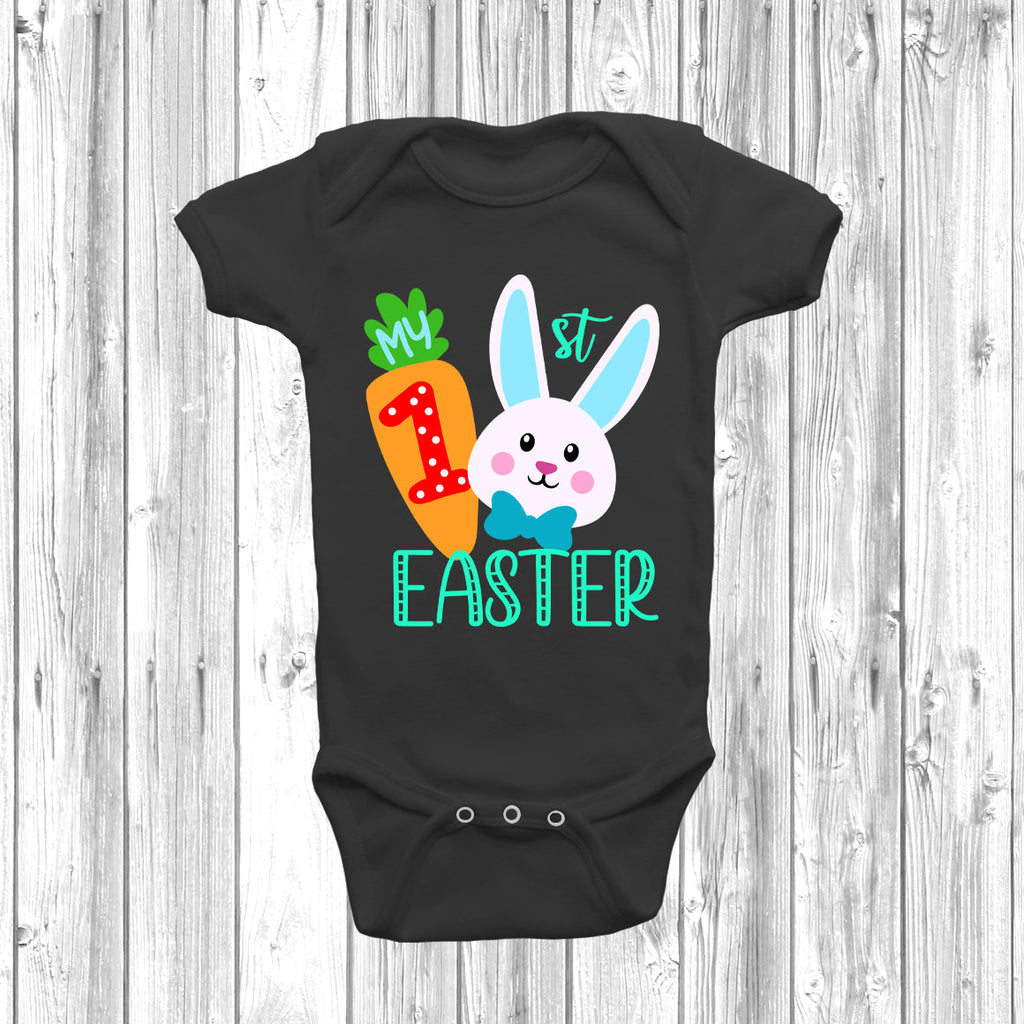 Get trendy with My First Easter Boys Baby Grow - Baby Grow available at DizzyKitten. Grab yours for £8.99 today!