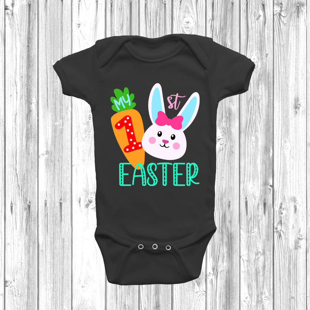 Get trendy with My First Easter Girls Baby Grow - Baby Grow available at DizzyKitten. Grab yours for £9.49 today!