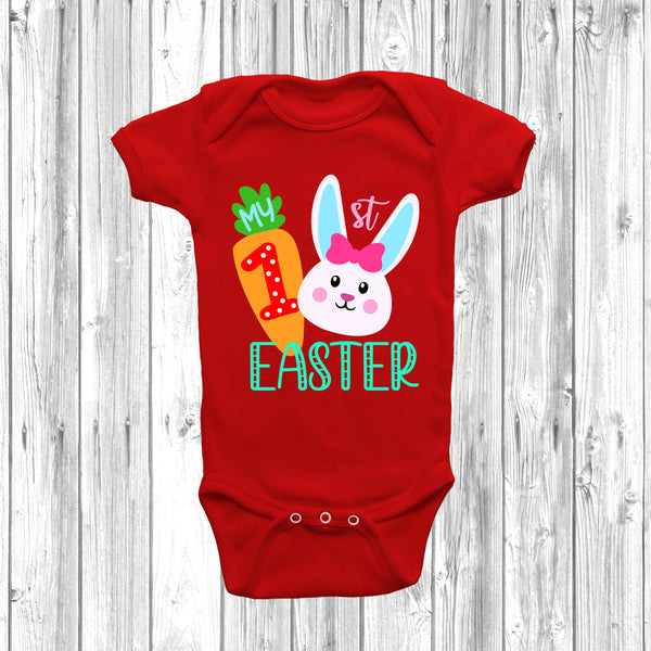 My First Easter Girls Baby Grow