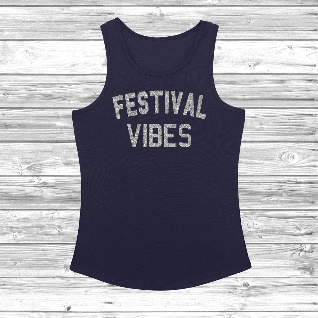Get trendy with Festival Vibes Women's Cool Vest - Vest available at DizzyKitten. Grab yours for £11.49 today!