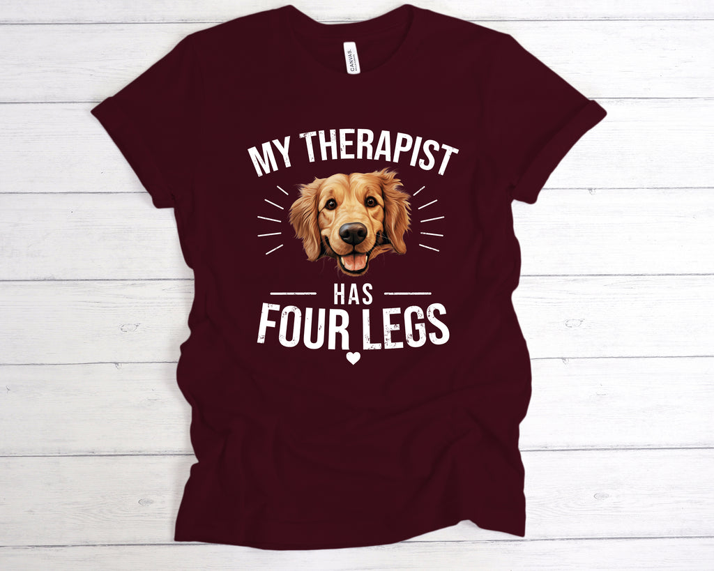 Funny Golden Retriever lover graphic t shirt