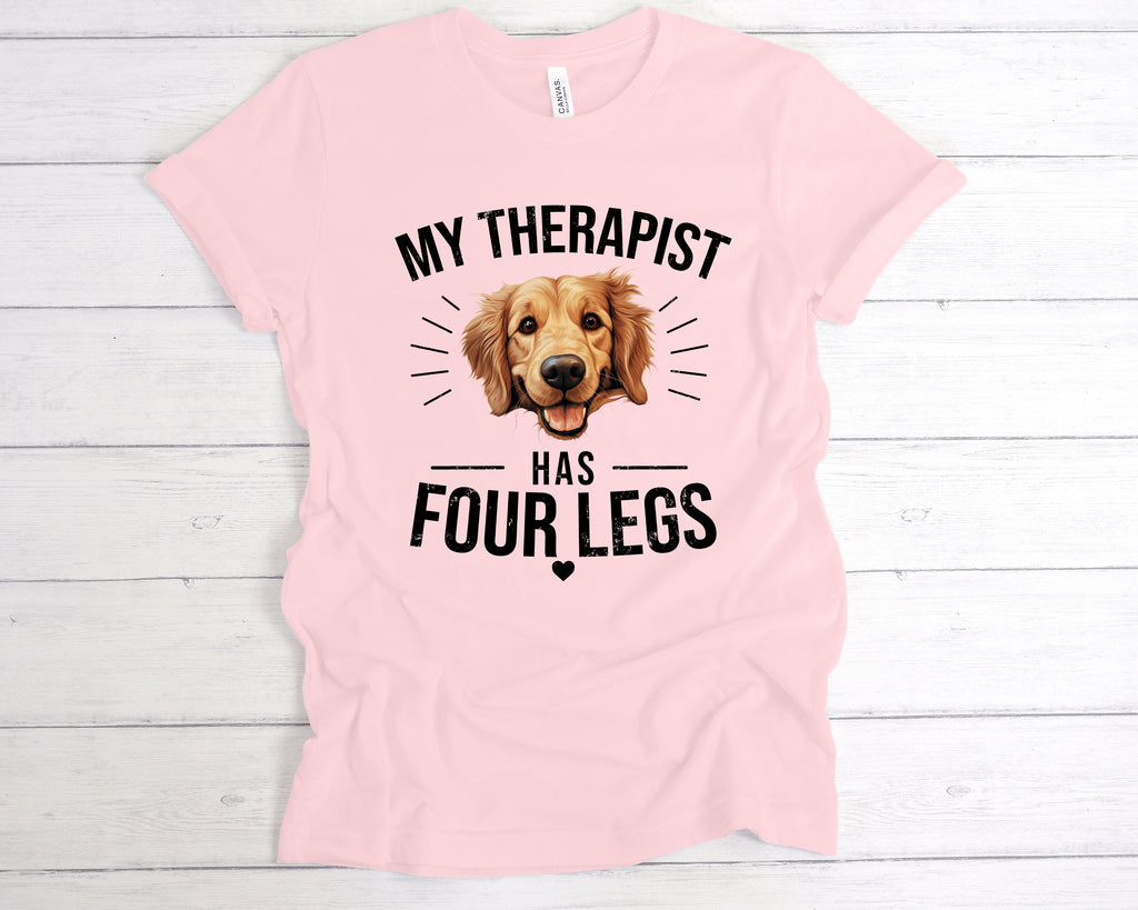 Pet lover t shirt featuring a Golden Retriever
