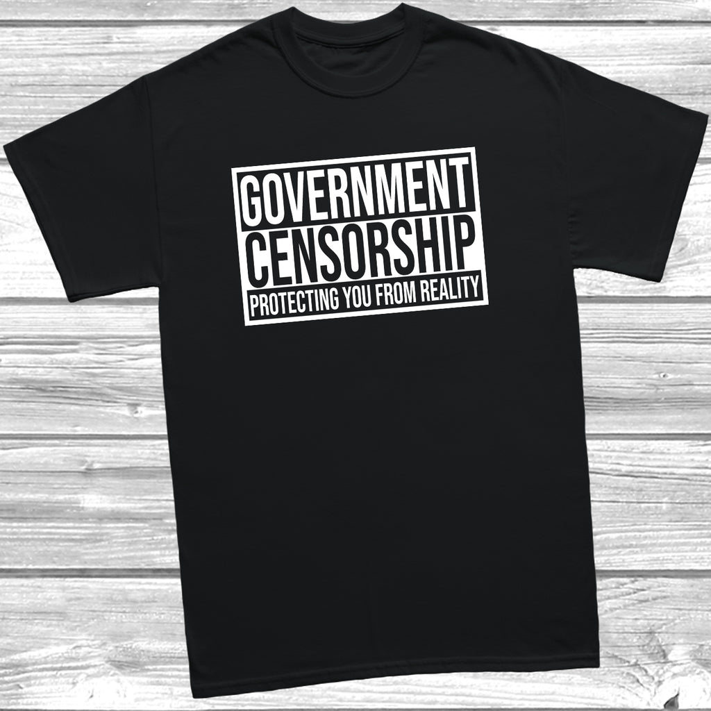 Satirical slogan graphic tee