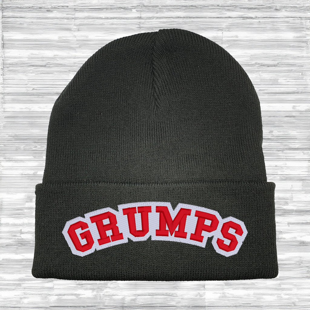 Get trendy with Grumps Embroidered Beanie Hat -  available at DizzyKitten. Grab yours for £9.99 today!