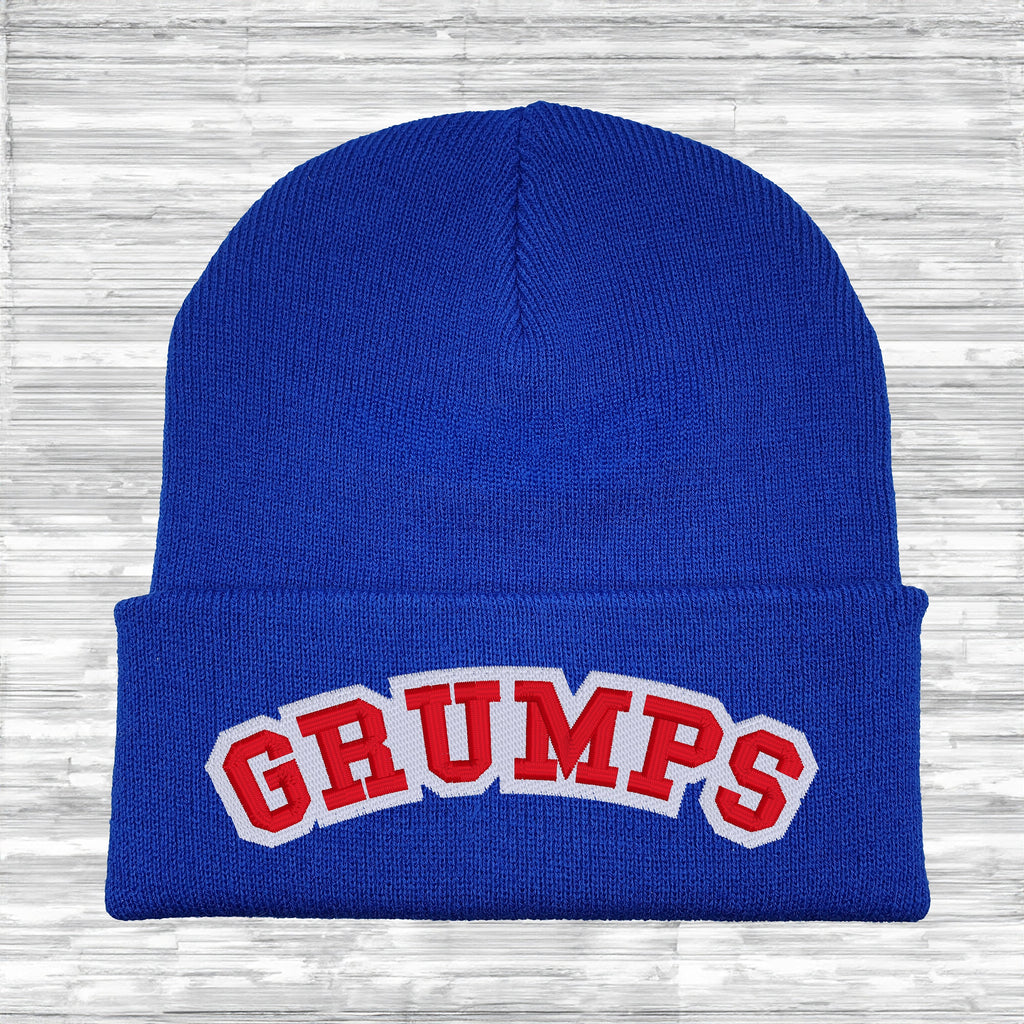 Get trendy with Grumps Embroidered Beanie Hat -  available at DizzyKitten. Grab yours for £9.99 today!