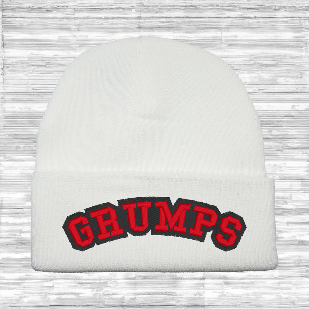 Get trendy with Grumps Embroidered Beanie Hat -  available at DizzyKitten. Grab yours for £9.99 today!