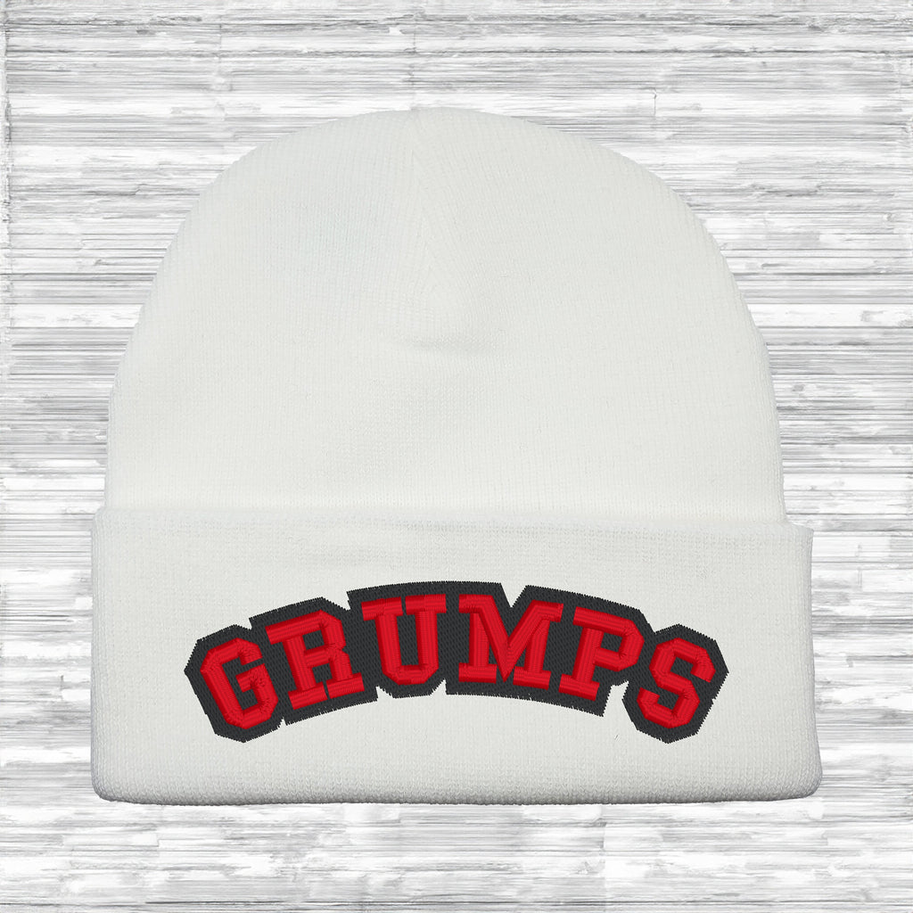Get trendy with Grumps Embroidered Beanie Hat -  available at DizzyKitten. Grab yours for £10.49 today!