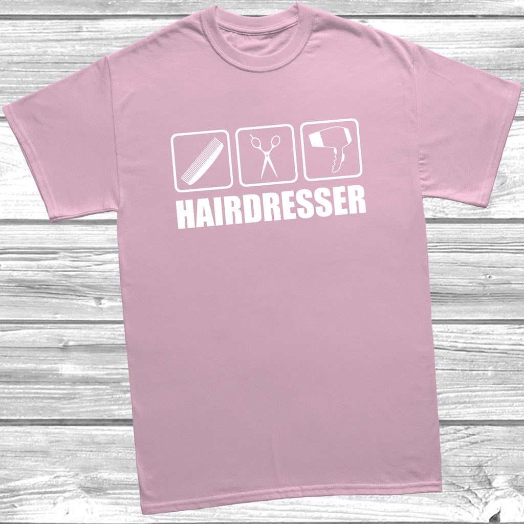 stylist tshirt beauty worker shirt