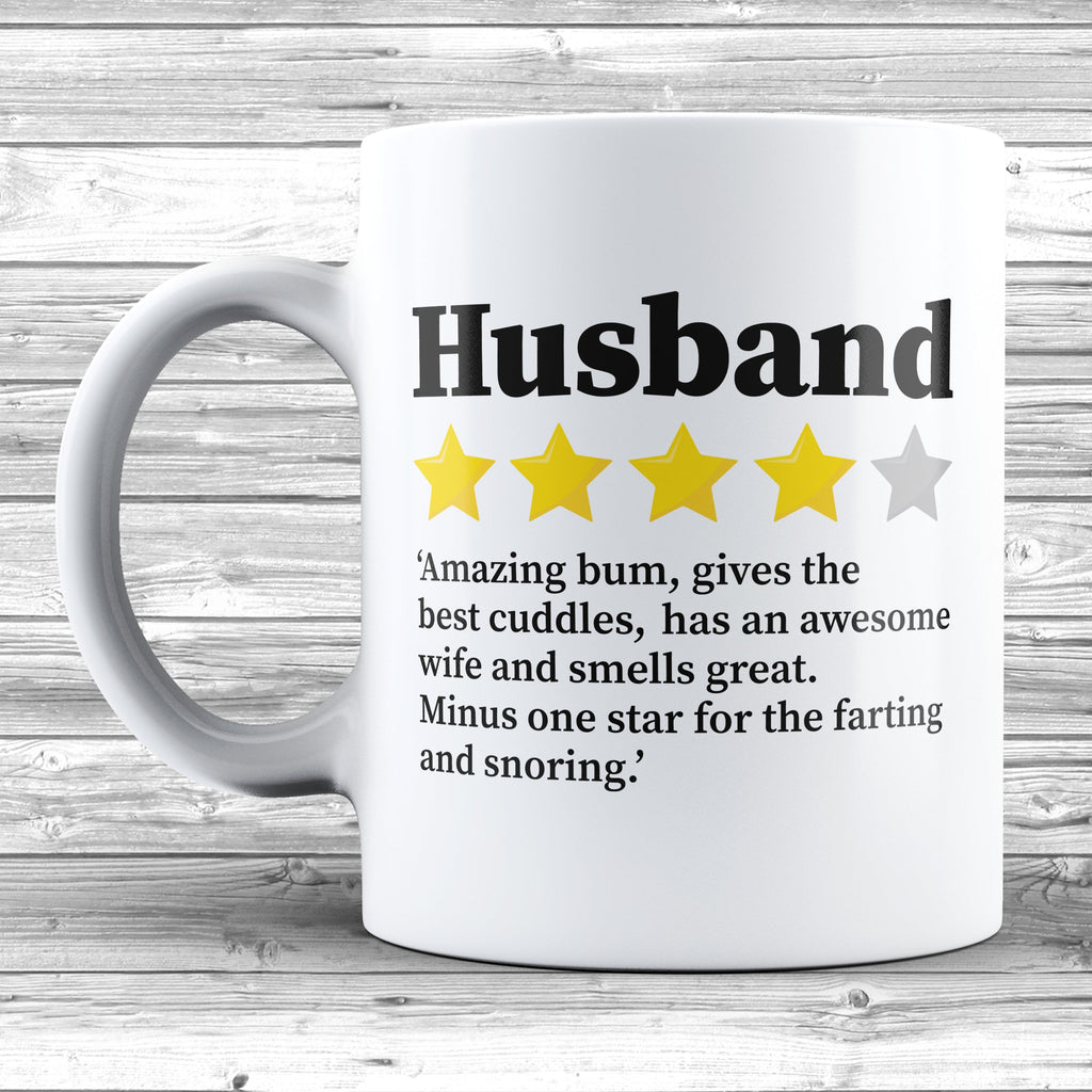 Get trendy with Husband Review 11oz / 15oz Mug - Mug available at DizzyKitten. Grab yours for £3.99 today!