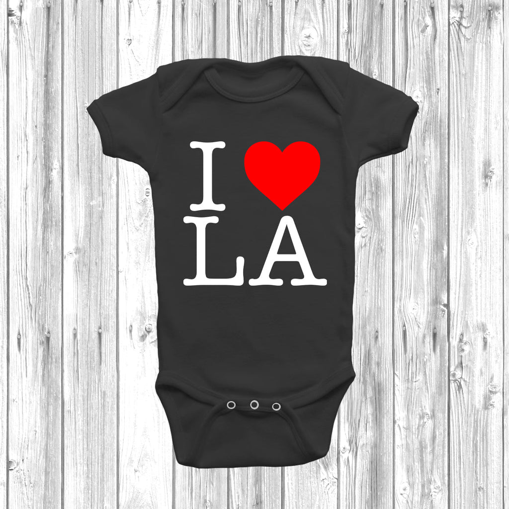 Get trendy with I Love Heart LA Baby Grow - Baby Grow available at DizzyKitten. Grab yours for £8.45 today!