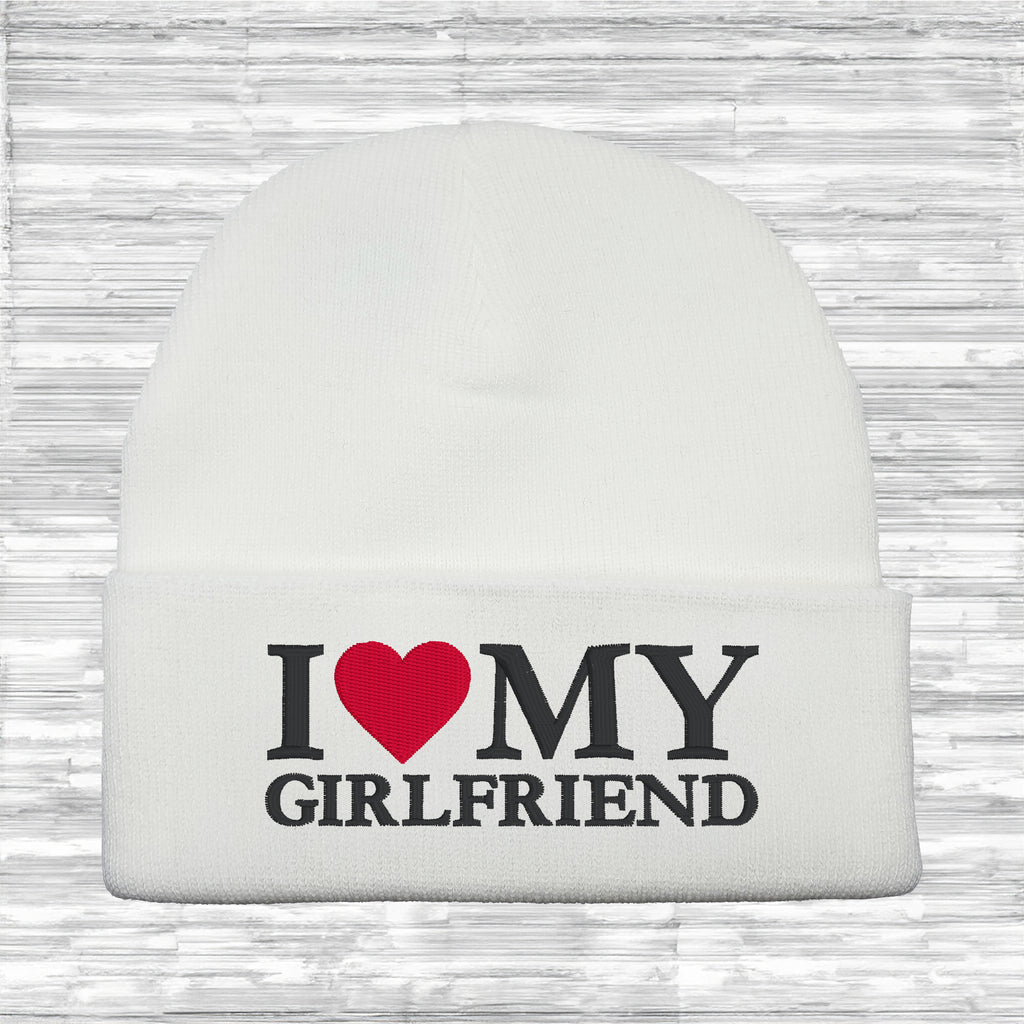 Minimal slogan beanie hat for everyday winter wear