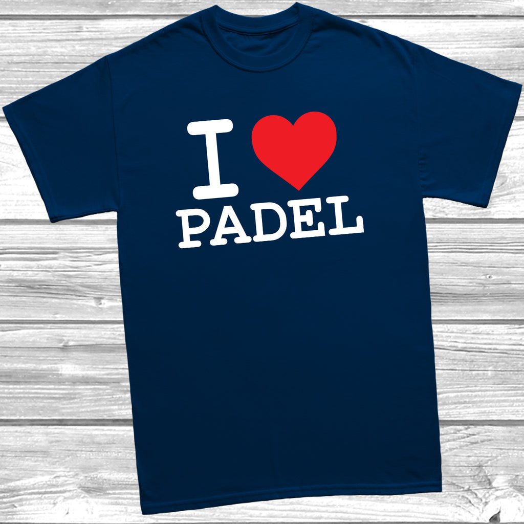 Stylish padel graphic tee perfect for racket sports lovers and players