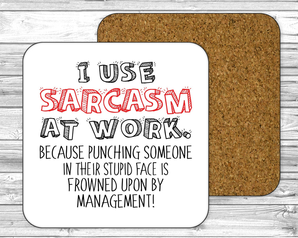 Get trendy with I Use Sarcasm At Work 11oz / 15oz Mug - Mug available at DizzyKitten. Grab yours for £3.99 today!