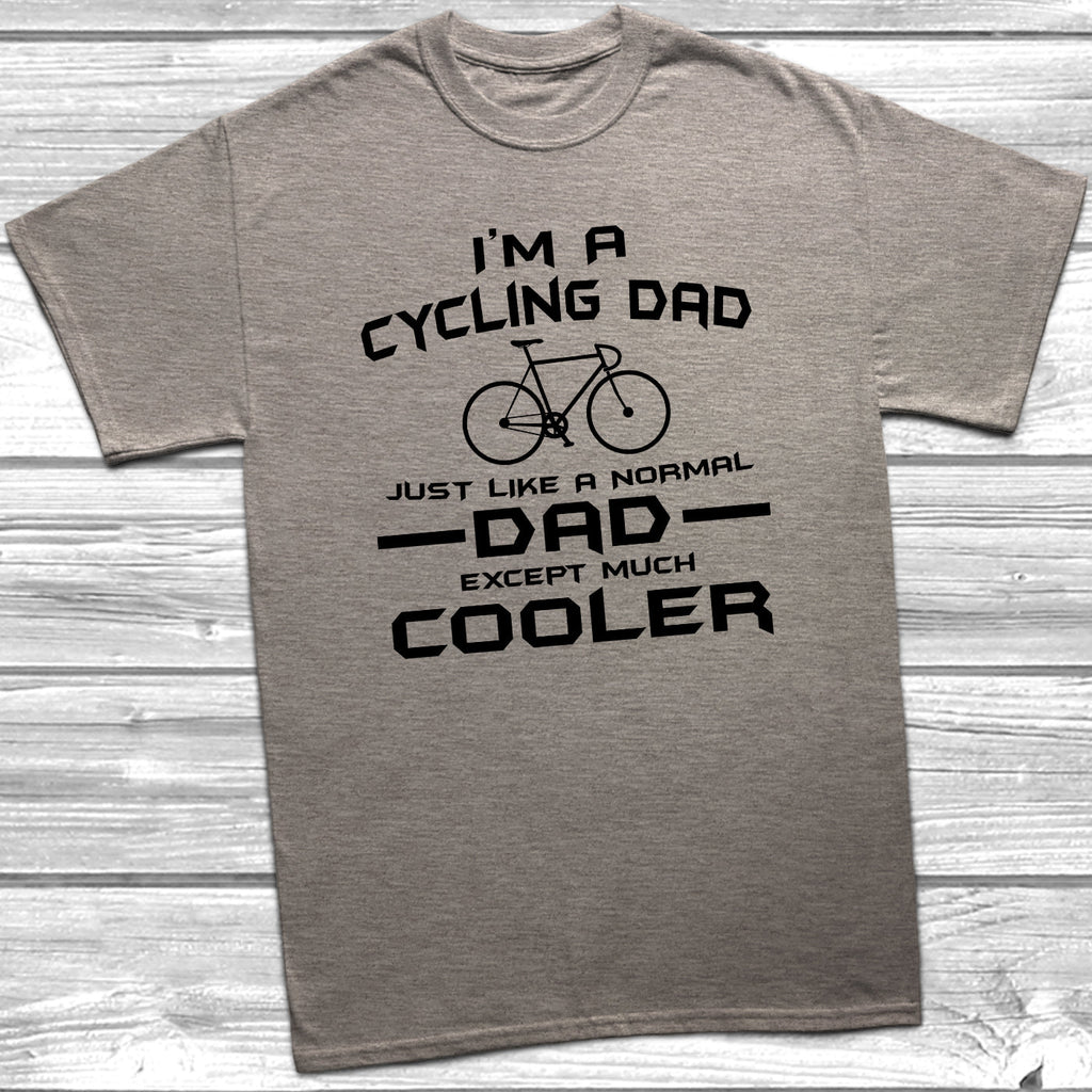 Get trendy with I'm A Cycling Dad T-Shirt - T-Shirt available at DizzyKitten. Grab yours for £8.99 today!