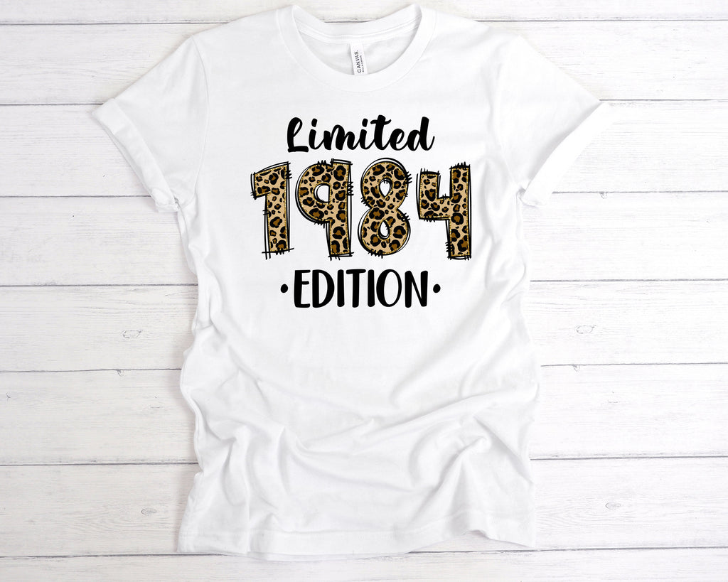 Get trendy with Leopard 1984 Limited Edition T-Shirt - T-Shirt available at DizzyKitten. Grab yours for £12.49 today!