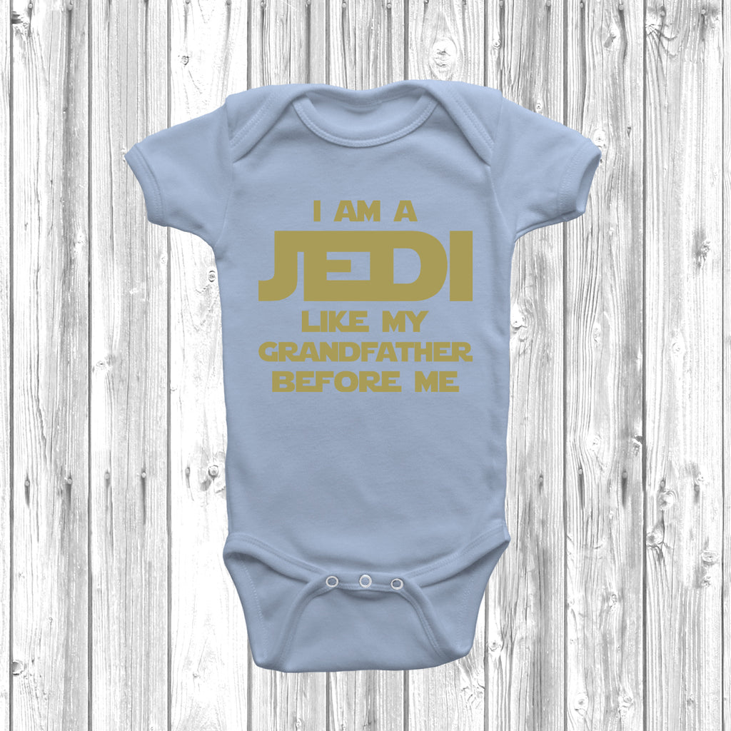 Sci-fi inspired baby outfit with popper fastening