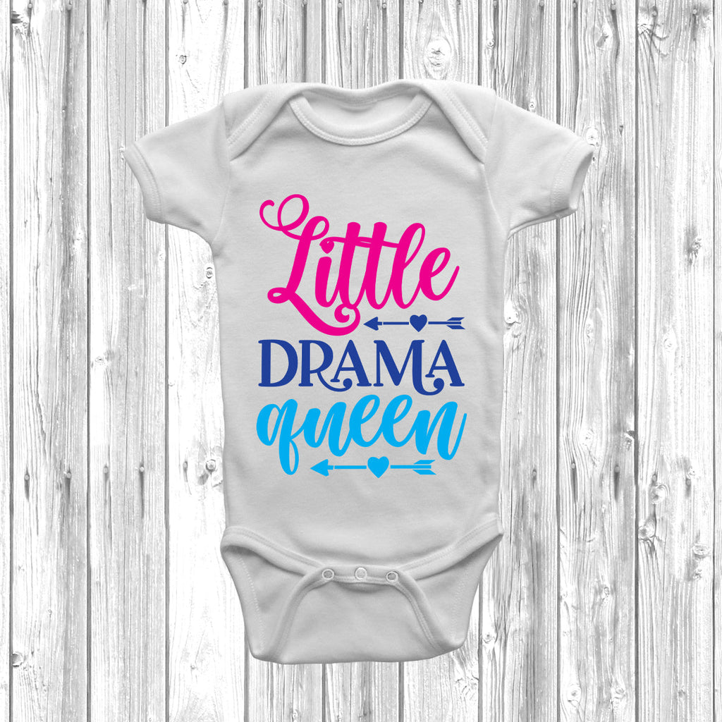 Get trendy with Little Drama Queen Baby Grow - Baby Grow available at DizzyKitten. Grab yours for £9.49 today!