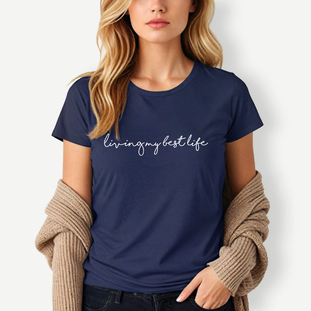 Comfortable unisex positivity tshirt with inspiring slogan wording
