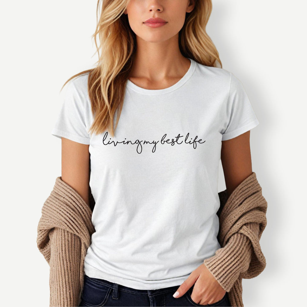 Stylish positivity tshirt designed for casual fashion and good vibes