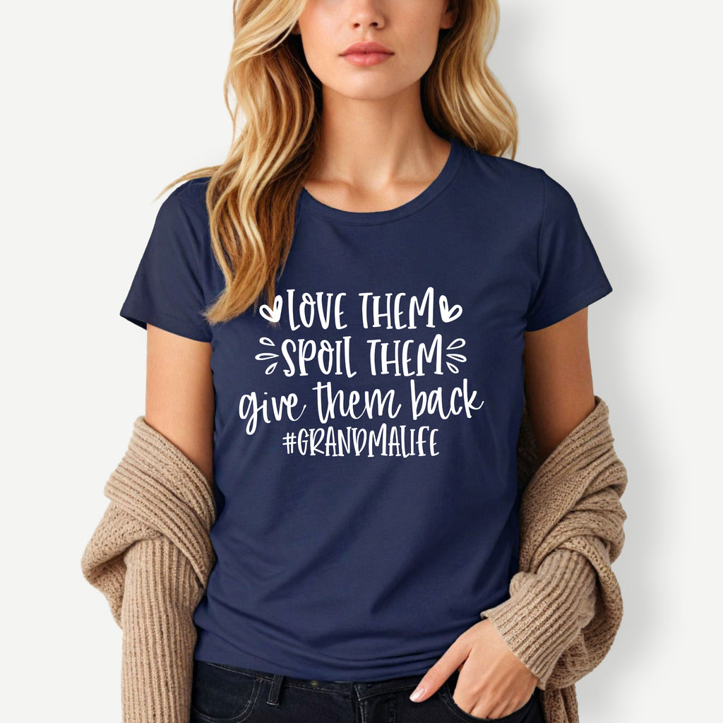 Comfortable unisex grandma slogan tshirt with playful family wording