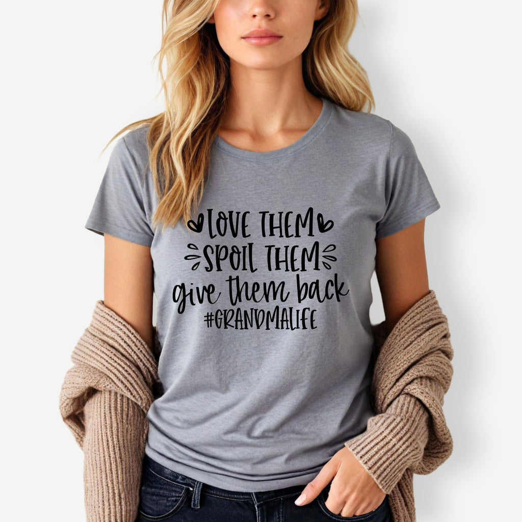 Soft feel slogan tee with modern relaxed unisex fit