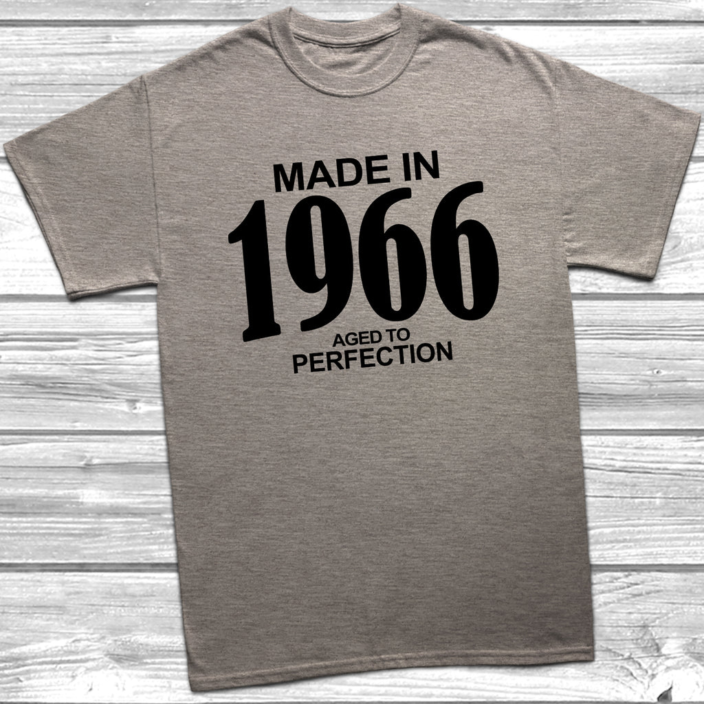 60th birthday t shirt made in 1966 design
