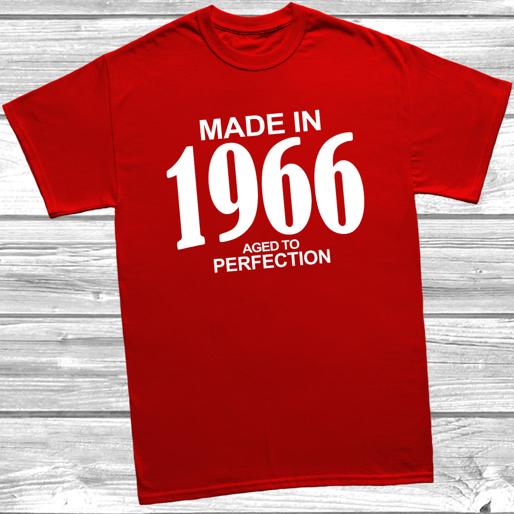 Born in 1966 vintage birthday shirt