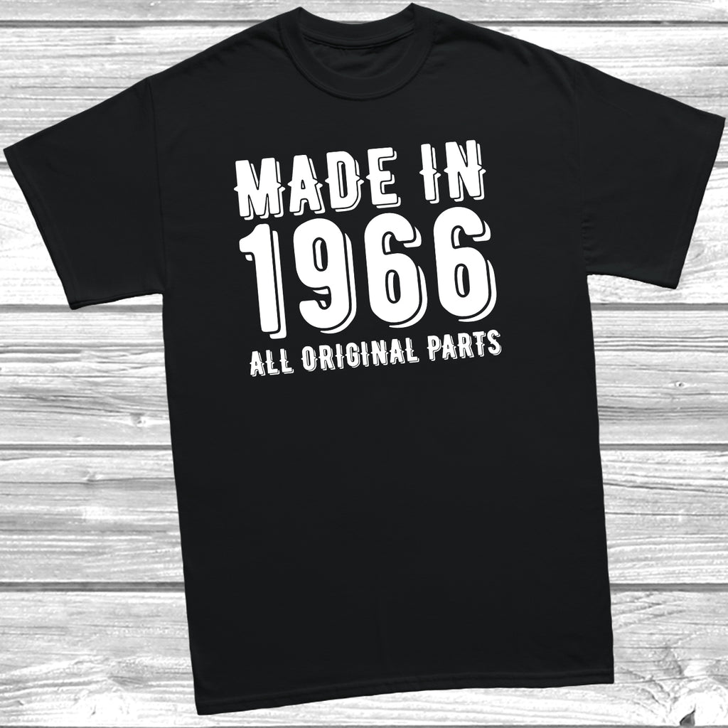 Born In 1966 funny 60th birthday gift T-Shirt cotton tee